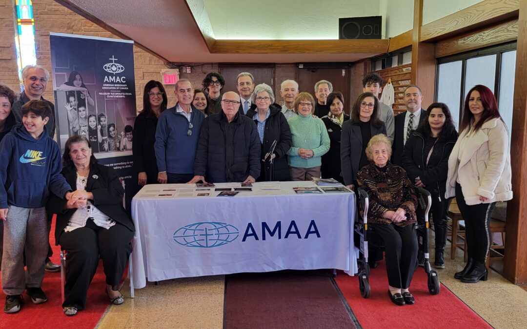 AMAA-AMAC Sunday at the Armenian Evangelical Church of Cambridge